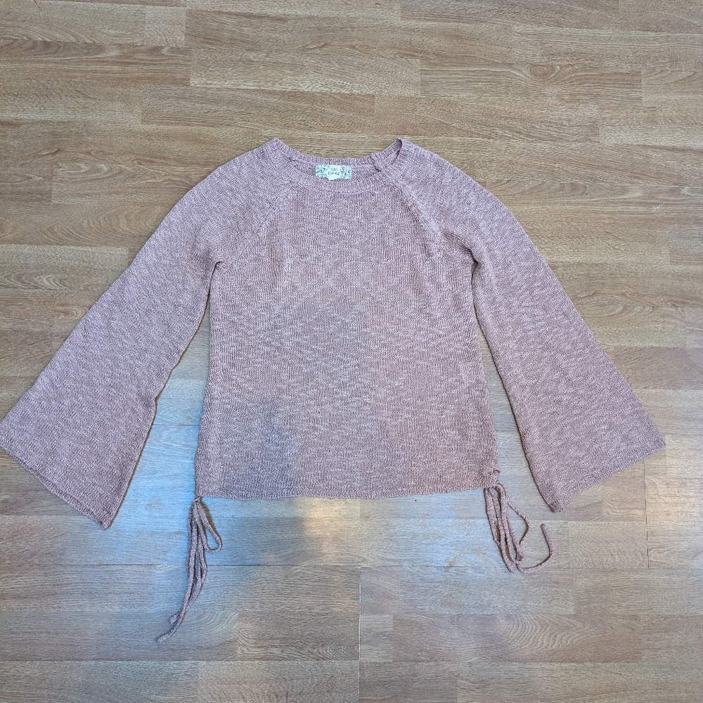 Pink Republic Flare Sleeves With Tie Details Fairy Etheral
